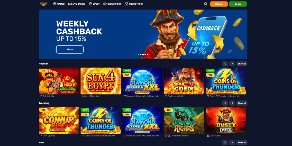 basswin casino review